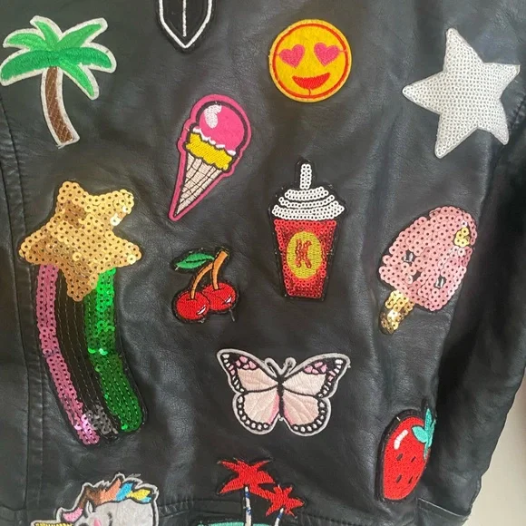 Lola & The Boys vegan leather jacket size 12 Jackets & Coats